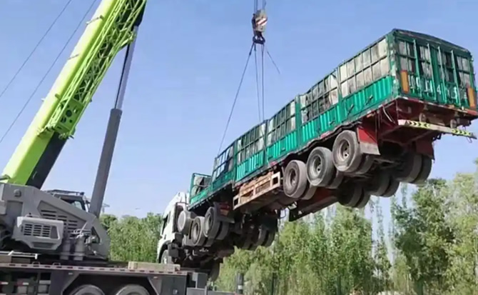 响水道路脱困救援案例